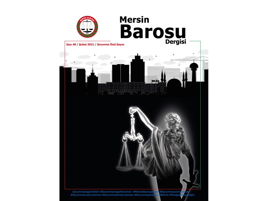 Mersin Barosu Dergisi  Sayı :48