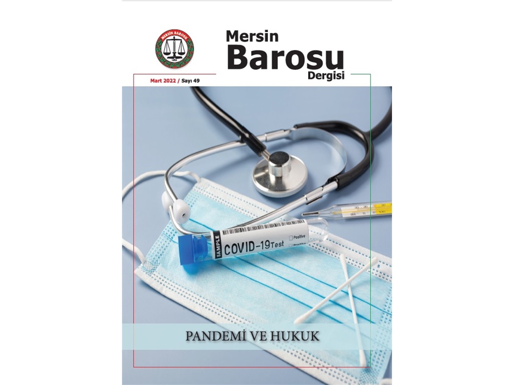 Mersin Barosu Dergisi 49. Sayı