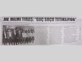 BASINDA BAROMUZ (Erdemli Anadolu Lisesi'nde "Suç Sayılan Olumsuz Davranışlar ve Hukuki Sonuçları Eğitimi)