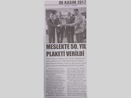 BASINDA BAROMUZ (Baro Başkanı Av. Ali Er, Mut Avukatlar Odası'nı Ziyaret Etti)
