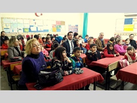 Baromuzun Çocuk Hakları Merkezi tarafından Erdemli'de Okul Ziyareti gerçekleştirildi.