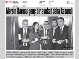 BASINDA BAROMUZ (Ofis Açılışı-"Baromuzun Geleceği İçin Var Gücümüzle Çalışıyoruz)