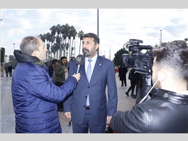 BARO BAŞKANIMIZ, 10 OCAK ÇALIŞAN GAZETECİLER GÜNÜ’NDE GAZETECİLERLE BİR ARAYA GELDİ