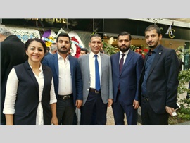 Başkanımız, Çukurova Genç Girişimci İş İnsanları Derneğinin açılışına katıldı.