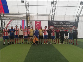 MERSİN BAROSU GELENEKSEL HALI SAHA FUTBOL TURNUVASI 2. GÜNÜNDE DEVAM ETTİ