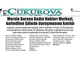 BASINDA BAROMUZ (Mersin Barosu 200 Öğrenciye Suç Türlerini ve Bilişim Suçlarını Anlattı)