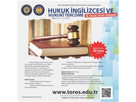MERSİN BAROSU VE TOROS ÜNİVERSİTESİ İŞBİRLİĞİNDE ONLİNE EĞİTİM PROGRAMLARI DÜZENLENİYOR