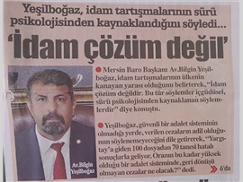 BASINDA BAROMUZ (Radyo Akdeniz- 'İdam Çözüm Değil')