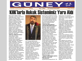 BASINDA BAROMUZ (Baro Bşk. Yeşilboğaz: "Hukuk Darbesi Yaşadık)