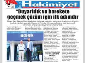 BASINDA BAROMUZ (Baro Başkanımızdan Çağ Üniversitesi Rektörüne Ziyaret)