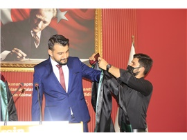 STJ. AV. CUMAALİ BAHTİYAR GENÇ CÜBBE GİYDİ