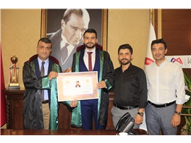 STJ. AV. CUMAALİ BAHTİYAR GENÇ CÜBBE GİYDİ