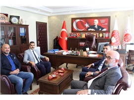 BARO BAŞKANIMIZ ÖZDEMİR’DEN ANAMUR C.BAŞSAVCISI DEDE’YE ZİYARET