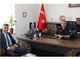 BARO BAŞKANIMIZ ÖZDEMİR’DEN, ANAMUR İLÇE JANDARMA KOMUTANI ŞEN’E ZİYARET