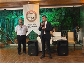 BAROMUZ TARSUS’TA ADLİ YIL AÇILIŞ RESEPSİYONU DÜZENLEDİ