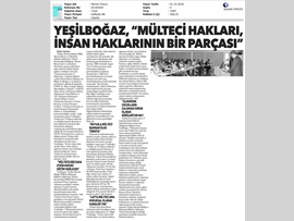 BASINDA BAROMUZ (Uluslar arası Koruma ve Mültecilere Yaklaşım Eğitimi)