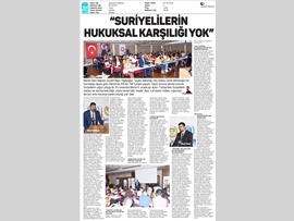 BASINDA BAROMUZ (Uluslar arası Koruma ve Mültecilere Yaklaşım Eğitimi)