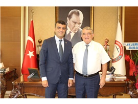 MERSİN TİCARET BORSASI’NDAN BAROMUZA ZİYARET