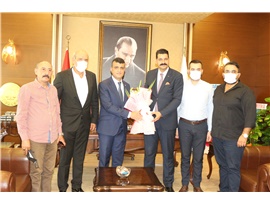 MHP TOROSLAR İLÇE YÖNETİMİNDEN, BAROMUZA ZİYARET