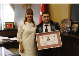 10 STAJYER AVUKATIMIZ, AVUKATLIK RUHSATNAMESİNİ ALDI