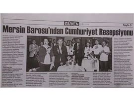 BASINDA BAROMUZ (Yeşilboğaz: "Cumhuriyet Umuttur, Nefestir")