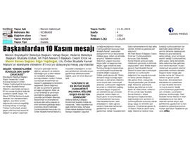 BASINDA BAROMUZ (Yeşilboğaz: "Atatürk'ün Mücadele Işığında Yol Alıyoruz")