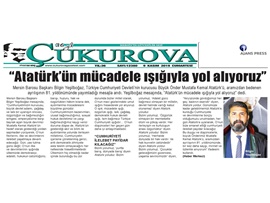 BASINDA BAROMUZ (Yeşilboğaz: "Atatürk'ün Mücadele Işığında Yol Alıyoruz")