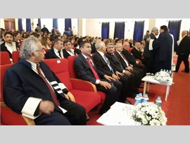 Baro Başkanımız Av. Ali ER, Toros Üniversitesi' nin 2016-2017 Eğitim-Öğretim yılı açılışına katıldı.