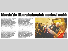 BASINDA BAROMUZ (Mersin'de İlk Kez Arabuluculuk Merkezi Açıldı)) 30.10.2017