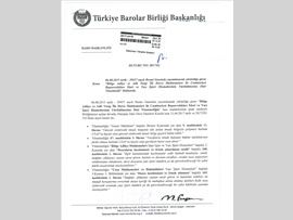 06.08.2015 TARİH-29437 SAYILI RESMİ GAZETE'DE YAYIMLANARAK YÜRÜRLÜĞE GİREN YÖNETMELİK HAKKINDA