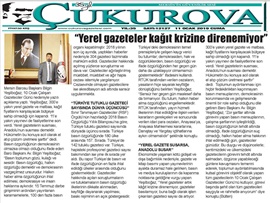 BASINDA BAROMUZ (Baro Başkanımızın 10 Ocak Çalışan Gazeteciler Günü Mesajı)