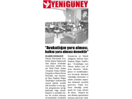 BASINDA BAROMUZ (Yeşilboğaz, "Avukatın Yara Alması, Halkın Yara Alması Demektir")