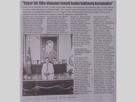 BASINDA BAROMUZ (Başkanımızın Dünya İnsan Hakları Günü Mesajı)