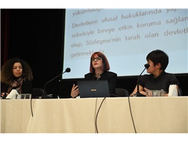 İNSAN HAKLARINA BAKIŞ KONULU PANEL DÜZENLENDİ