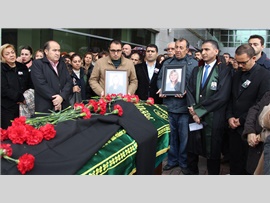 Aramızdan Ayrılan Değerli Meslektaşımız Av.Emine Müge CAN ŞAFAKLIOĞLU için Cenaze Töreni Yapıldı.