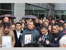 Aramızdan Ayrılan Değerli Meslektaşımız Av.Emine Müge CAN ŞAFAKLIOĞLU için Cenaze Töreni Yapıldı.