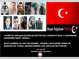 BAŞIMIZ SAĞOLSUN TÜRKİYE