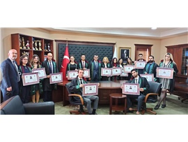 14 STAJYER AVUKATIMIZ, AVUKATLIK RUHSATNAMESİNİ ALDI