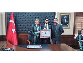 14 STAJYER AVUKATIMIZ, AVUKATLIK RUHSATNAMESİNİ ALDI