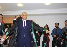 14 STAJYER AVUKATIMIZ, AVUKATLIK RUHSATNAMESİNİ ALDI