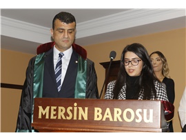 14 STAJYER AVUKATIMIZ CÜBBE GİYDİ