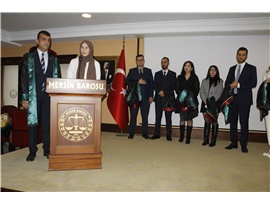 14 STAJYER AVUKATIMIZ CÜBBE GİYDİ