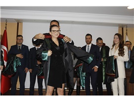 14 STAJYER AVUKATIMIZ CÜBBE GİYDİ