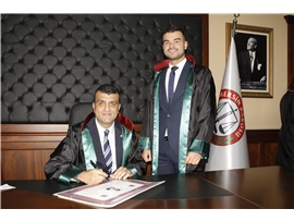14 STAJYER AVUKATIMIZ CÜBBE GİYDİ