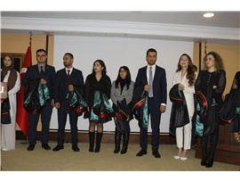 14 STAJYER AVUKATIMIZ CÜBBE GİYDİ