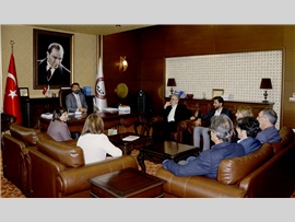 HDP’DEN BARO BAŞKANIMIZA ZİYARET