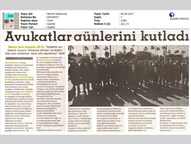 Mersin Hakimiyet Gazetesi 06.04.2017