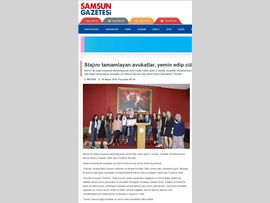 BASINDA BAROMUZ (Yemin Töreni- "Avukatsız Adalet Olmaz")