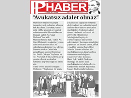 BASINDA BAROMUZ (Yemin Töreni- "Avukatsız Adalet Olmaz")