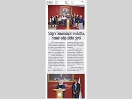 BASINDA BAROMUZ (Yemin Töreni- "Avukatsız Adalet Olmaz")